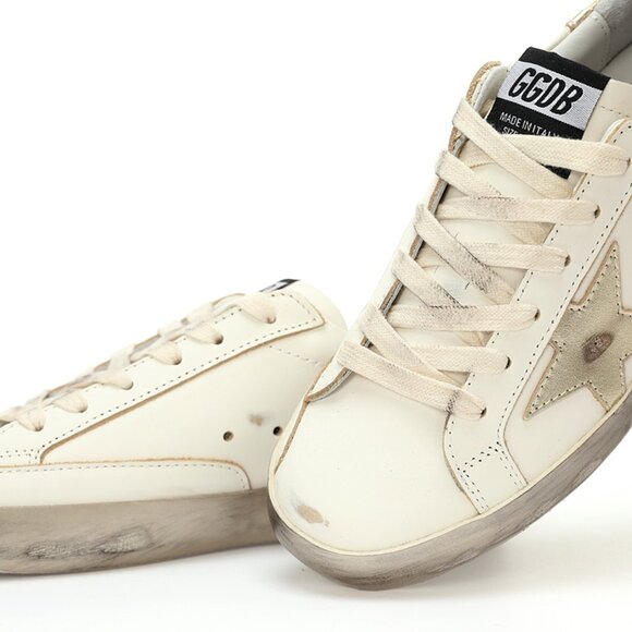 Golden Goose Unisex Brown Heel Panel Low - Top Sneakers - Picture 8 of 8
